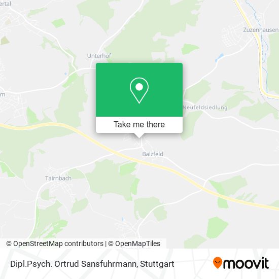 Dipl.Psych. Ortrud Sansfuhrmann map
