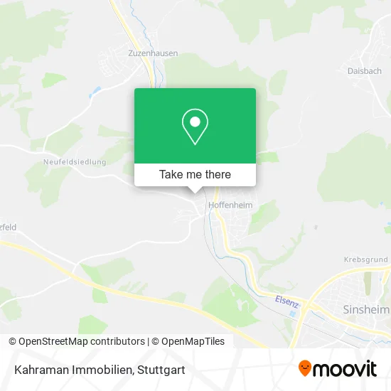 Карта Kahraman Immobilien