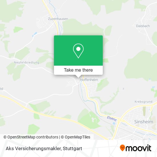 Aks Versicherungsmakler map