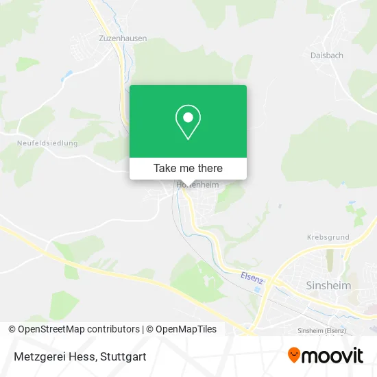 Карта Metzgerei Hess