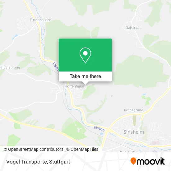 Карта Vogel Transporte