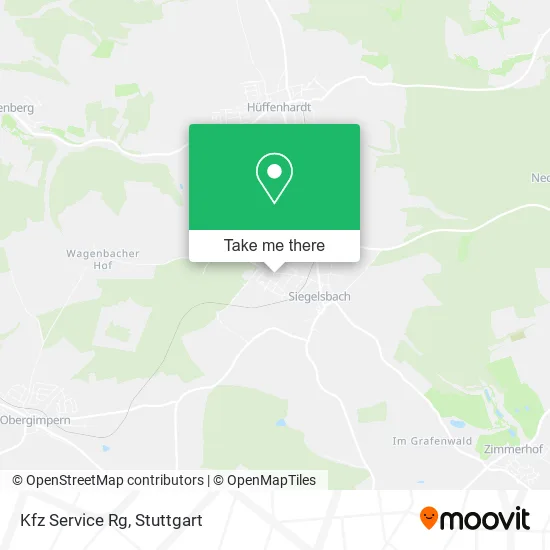 Карта Kfz Service Rg