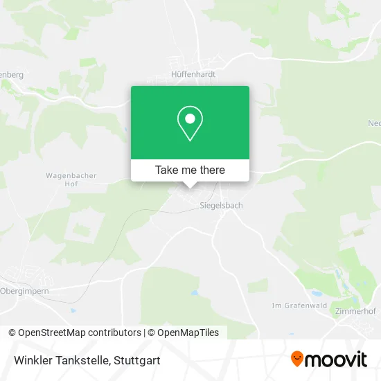 Карта Winkler Tankstelle