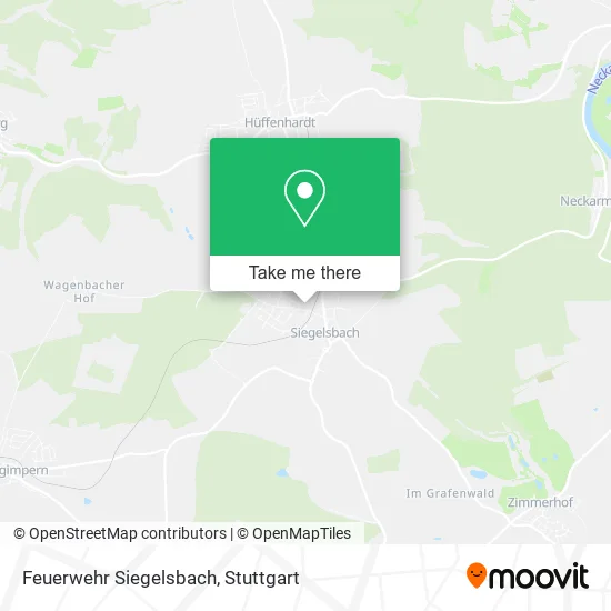 Карта Feuerwehr Siegelsbach