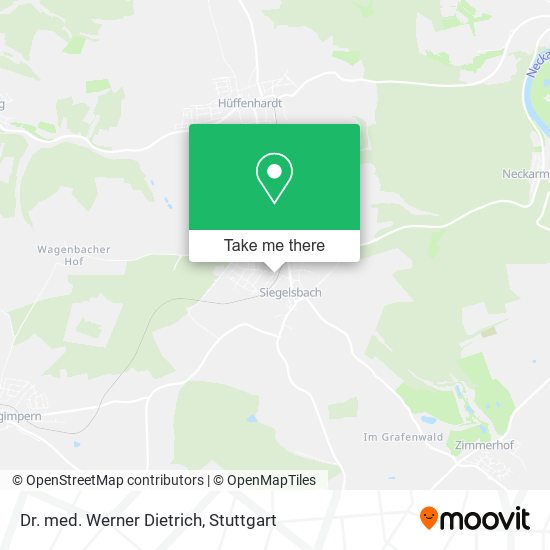 Dr. med. Werner Dietrich map