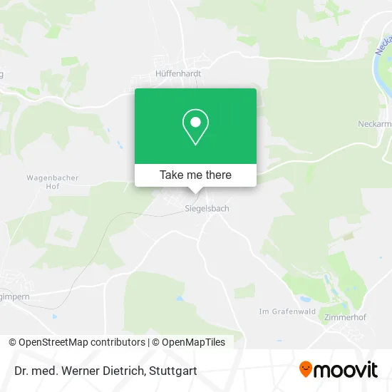 Карта Dr. med. Werner Dietrich
