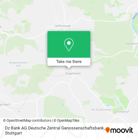 Карта Dz Bank AG Deutsche Zentral Genossenschaftsbank