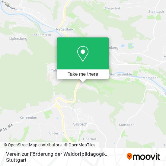 Verein zur Förderung der Waldorfpädagogik map
