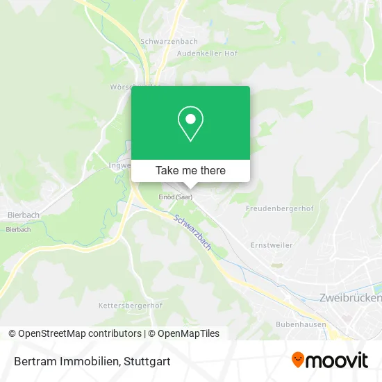 Карта Bertram Immobilien