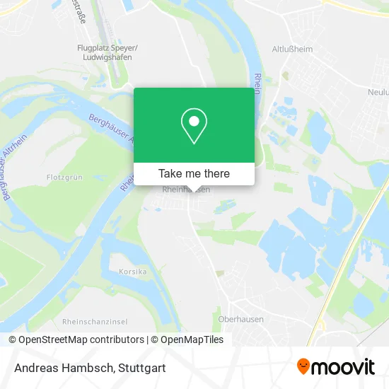 Карта Andreas Hambsch