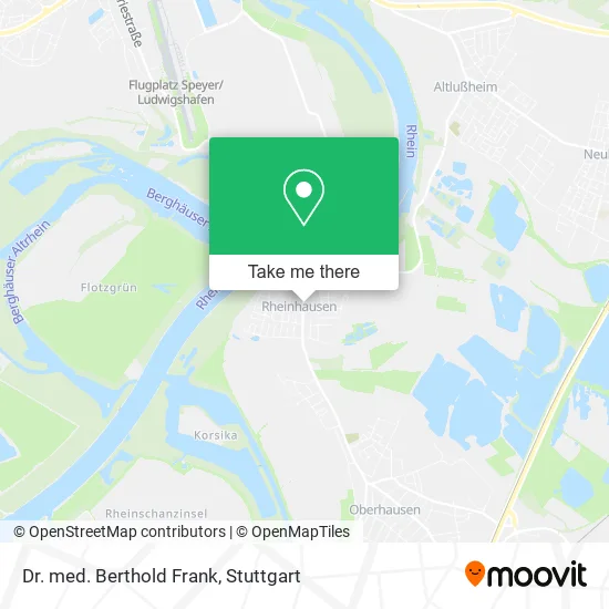 Карта Dr. med. Berthold Frank