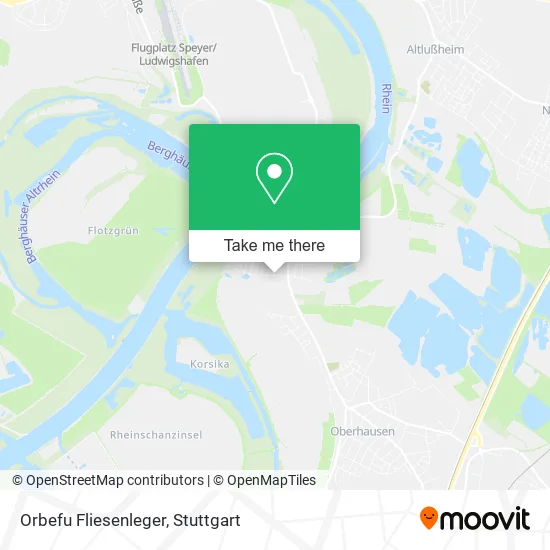 Карта Orbefu Fliesenleger