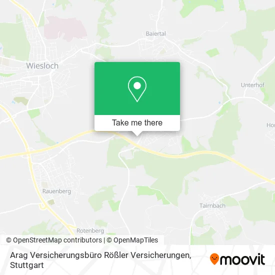 Карта Arag Versicherungsbüro Rößler Versicherungen