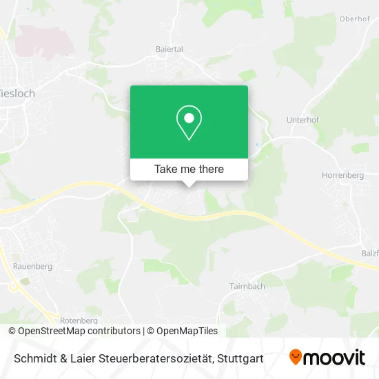 Карта Schmidt & Laier Steuerberatersozietät