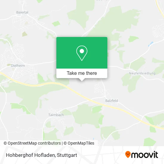 Карта Hohberghof Hofladen