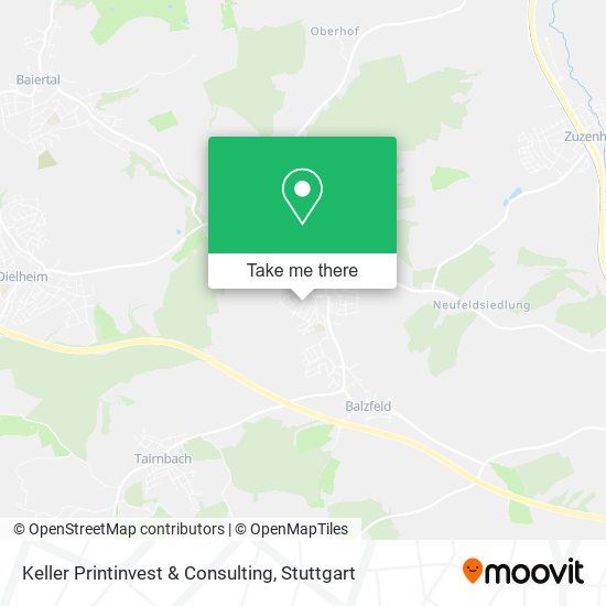 Карта Keller Printinvest & Consulting