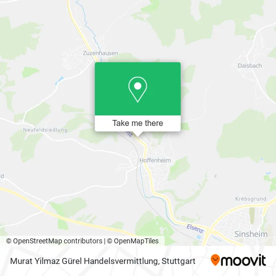 Карта Murat Yilmaz Gürel Handelsvermittlung