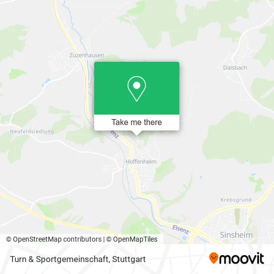 Карта Turn & Sportgemeinschaft
