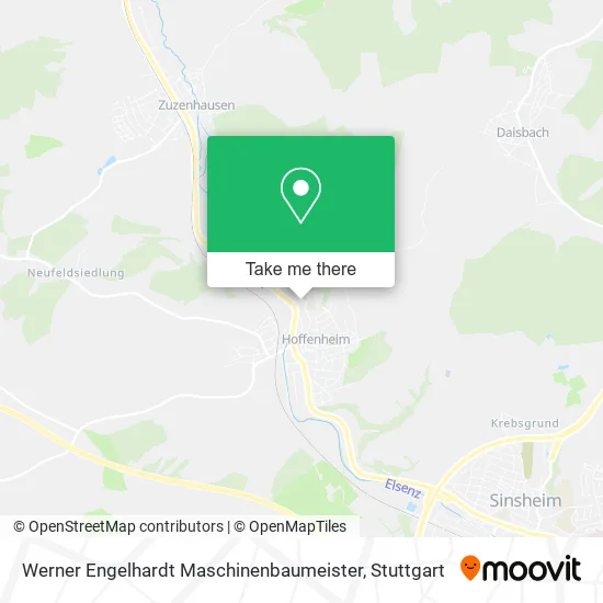 Карта Werner Engelhardt Maschinenbaumeister