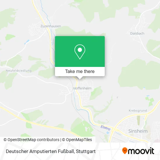 Карта Deutscher Amputierten Fußball