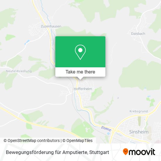 Bewegungsförderung für Amputierte map