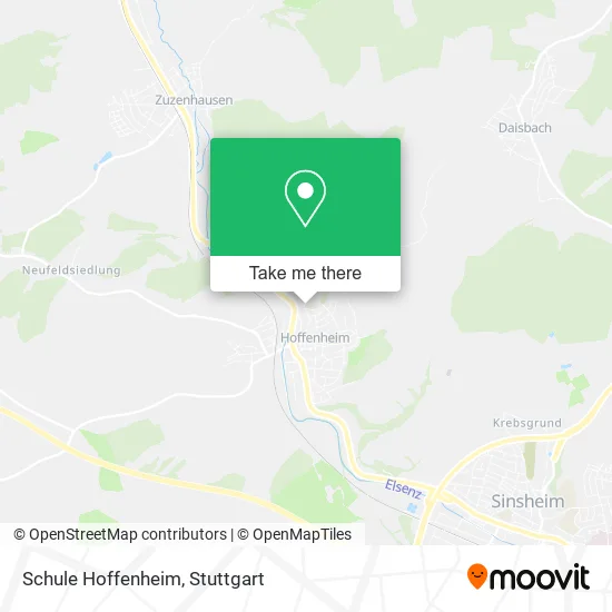 Карта Schule Hoffenheim