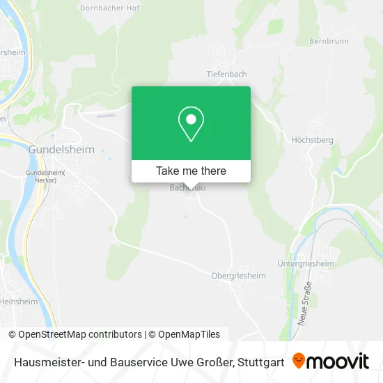 Карта Hausmeister- und Bauservice Uwe Großer