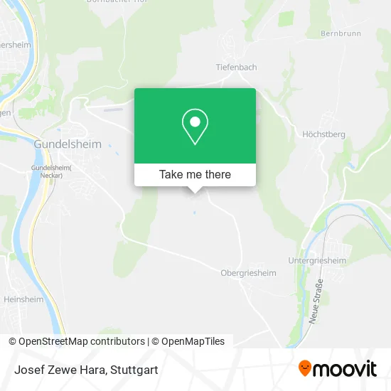 Карта Josef Zewe Hara