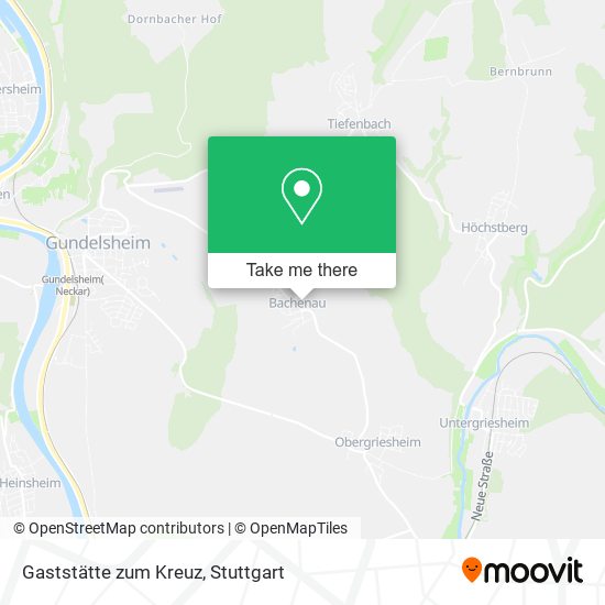 Gaststätte zum Kreuz map