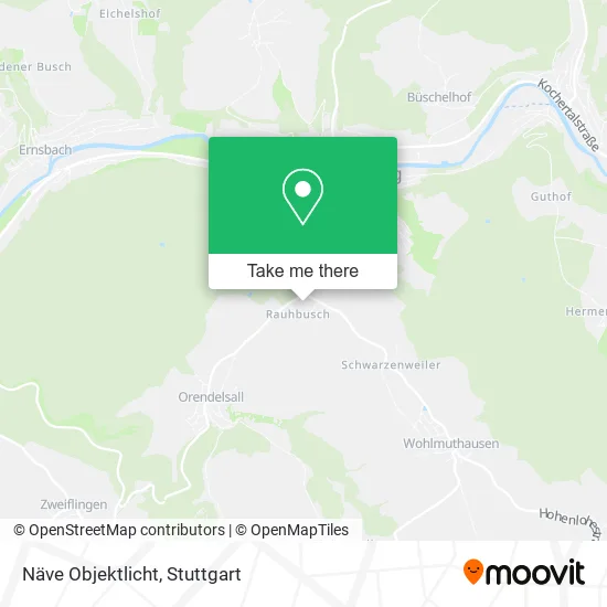 Карта Näve Objektlicht