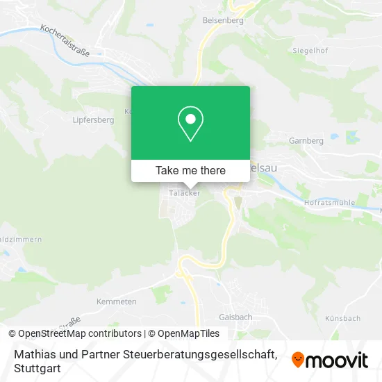 Карта Mathias und Partner Steuerberatungsgesellschaft