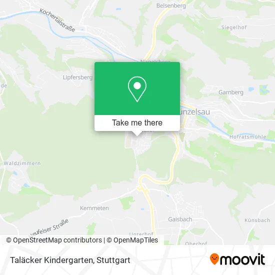 Карта Taläcker Kindergarten