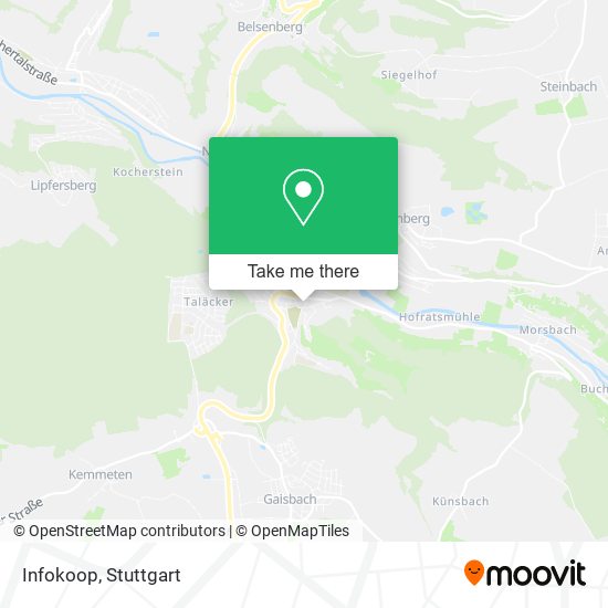 Карта Infokoop