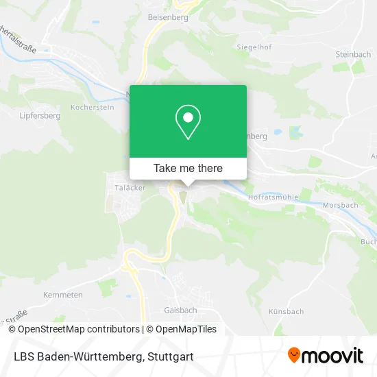 Карта LBS Baden-Württemberg