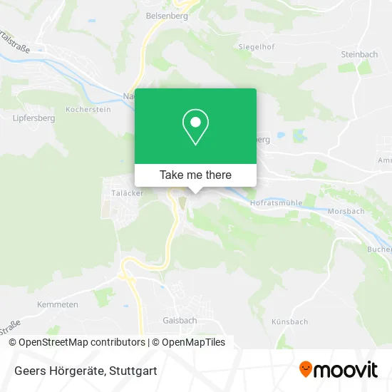 Карта Geers Hörgeräte
