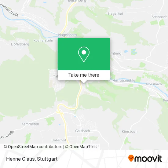 Карта Henne Claus