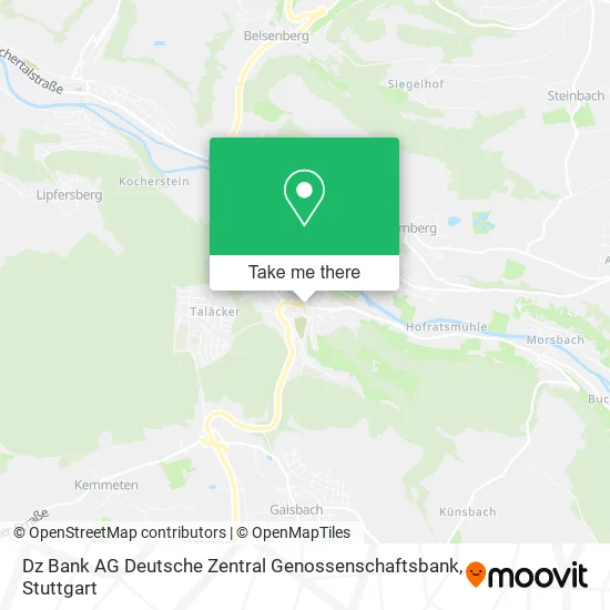 Карта Dz Bank AG Deutsche Zentral Genossenschaftsbank