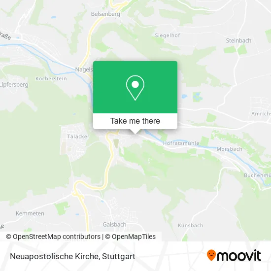 Карта Neuapostolische Kirche