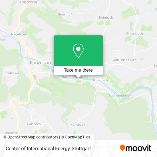 Center of International Energy map