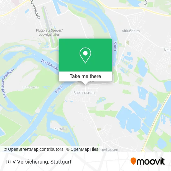 R+V Versicherung map