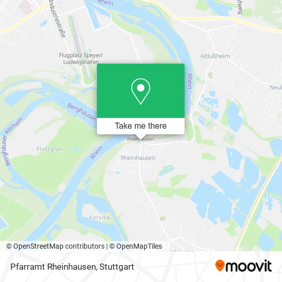 Карта Pfarramt Rheinhausen