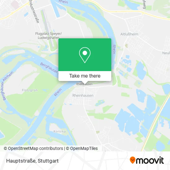 Карта Hauptstraße