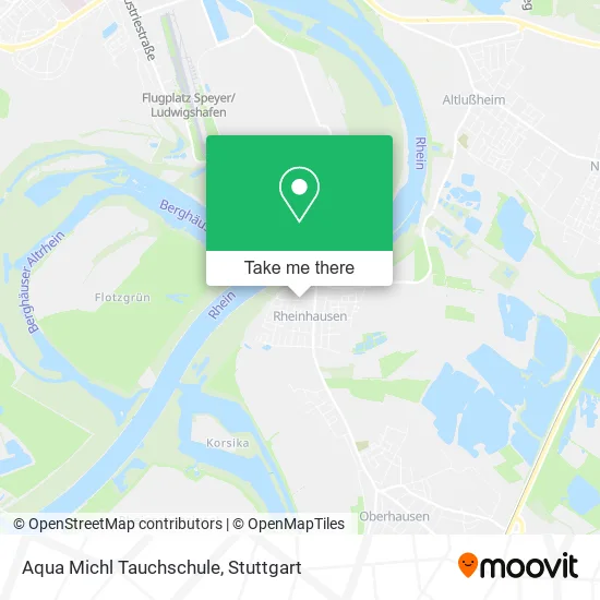 Карта Aqua Michl Tauchschule