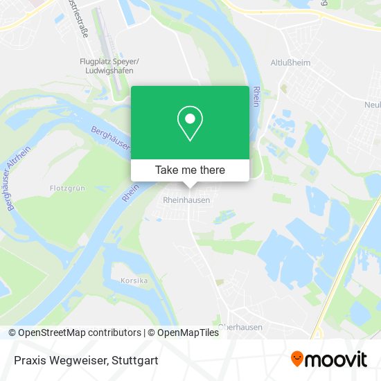 Praxis Wegweiser map
