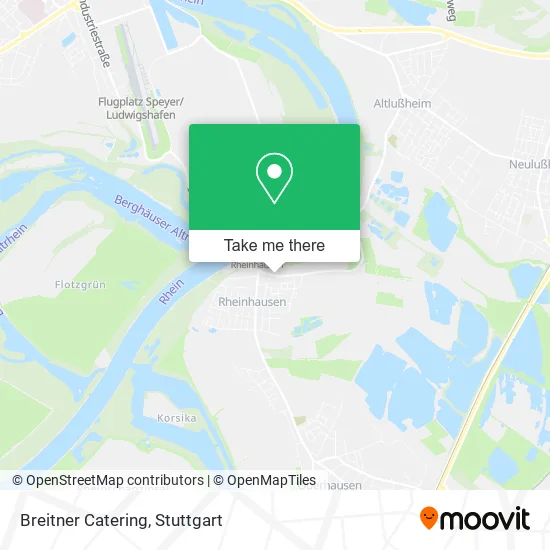Breitner Catering map
