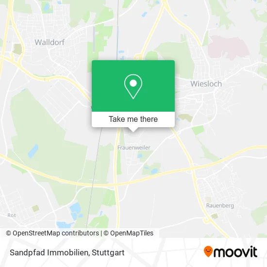 Карта Sandpfad Immobilien