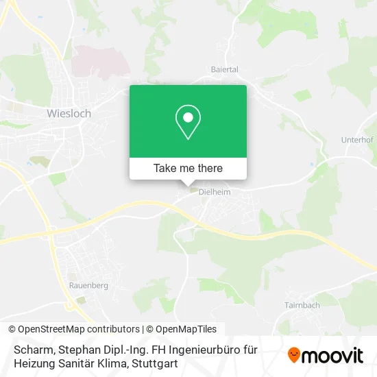 Карта Scharm, Stephan Dipl.-Ing. FH Ingenieurbüro für Heizung Sanitär Klima