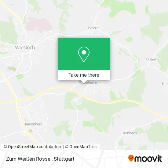 Карта Zum Weißen Rössel