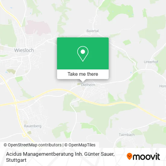 Карта Acidus Managementberatung Inh. Günter Sauer