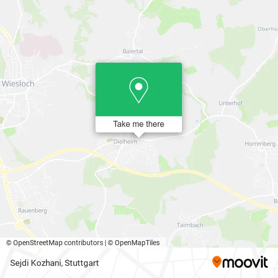 Карта Sejdi Kozhani